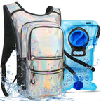 Mochila impermeable portátil para bicicleta con capa aislante, bolsa de agua de 3L, bolsa para deportes al aire libre, escalada, senderismo, mochila de hidratación