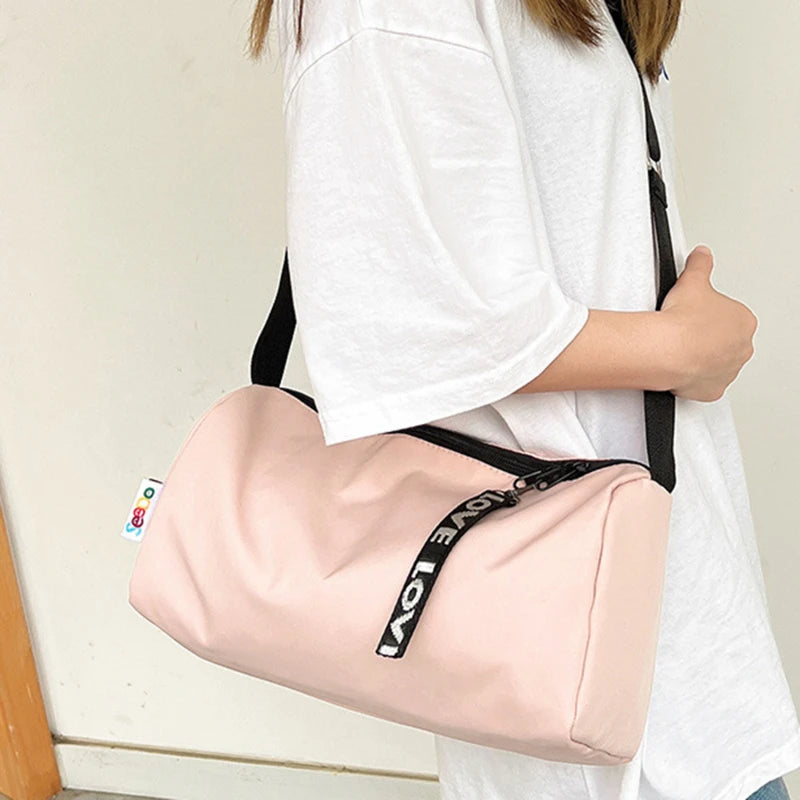 Bolsa de gimnasio para mujer, bolsa de entrenamiento físico impermeable, bolsa de lona de viaje al aire libre, bolsas de natación deportivas para hombre, mochila deportiva ultraligera para Yoga y gimnasio