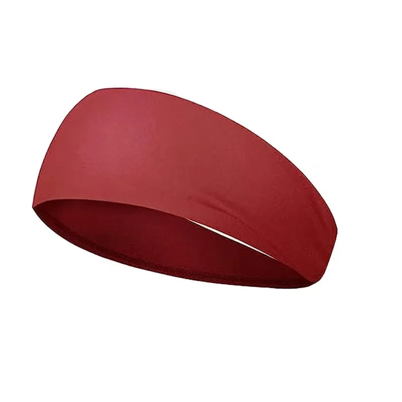 Diadema deportiva para hombre y mujer, banda elástica para el sudor para gimnasio, Fitness, correr, Yoga, diadema, bandas para el cabello absorbentes transpirables de secado rápido