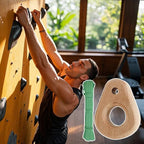 Presa de escalada en roca, agarre ergonómico, tabla de escalada en roca, equipo de entrenamiento portátil para entrenamiento de fuerza de mano y dedo