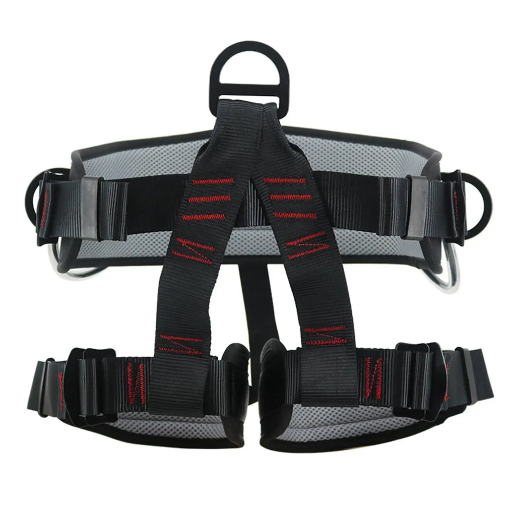 Arnés de escalada en roca para árboles, protección contra caídas, arnés resistente de 25kN para equipos de supervivencia, suministros de protección para exteriores