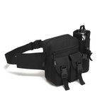 Riñonera táctica para exteriores, bolsa de nailon para botella de agua para teléfono y senderismo, paquete de equipo de herramientas deportivas, bolsa con cinturón para caza, escalada y acampada