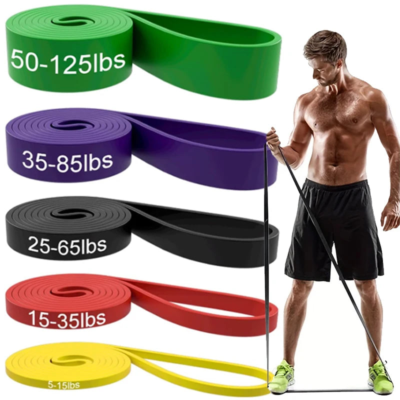 Desbloquee su potencial de fitness con bandas de resistencia: entrenamiento de fuerza, culturismo, entrenamiento, estiramiento, gimnasio en casa y más