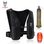 UTOBEST UTR113 Chaleco reflectante de hidratación para correr Soporte ajustable para teléfono para entrenamiento Ciclismo Correr de noche