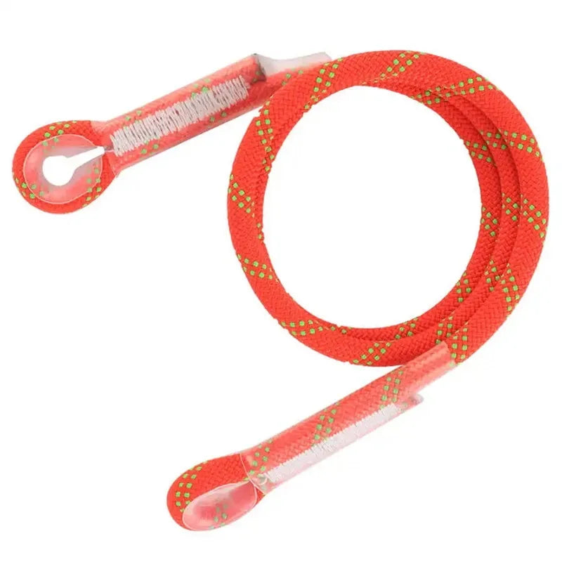 Cuerda para escalada en roca al aire libre, cuerda estática de 10,5mm, 20kN, protector de ojo a ojo, cordón precocido, eslinga, equipo de montañismo