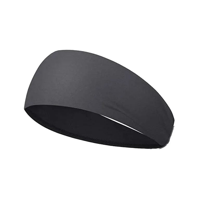 Diadema deportiva para hombre y mujer, banda elástica para el sudor para gimnasio, Fitness, correr, Yoga, diadema, bandas para el cabello absorbentes transpirables de secado rápido