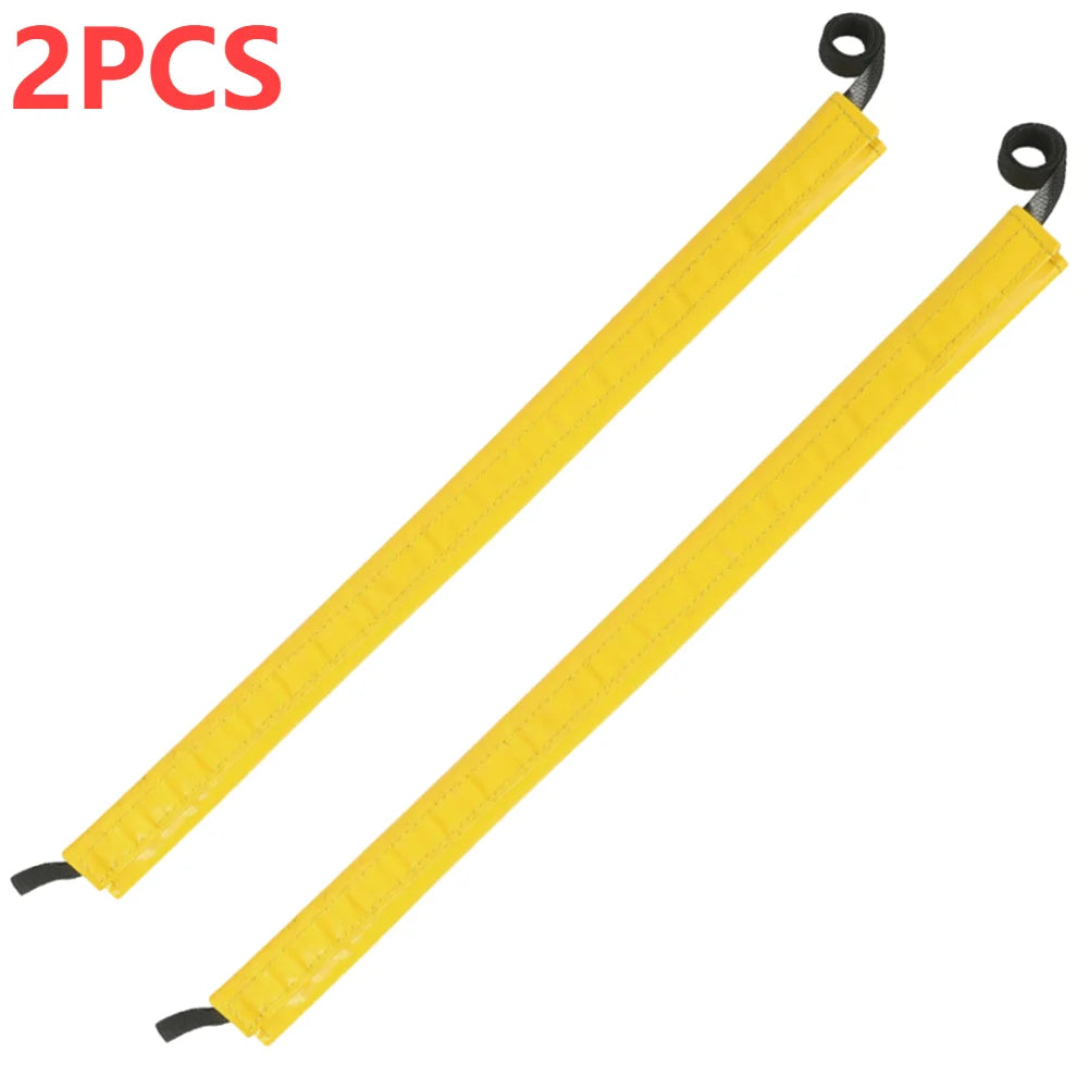Ccubierta protectora de cuerda de escalada Protector de cuerda de escalada en roca de PVC ligero equipo de rappel antidesgaste