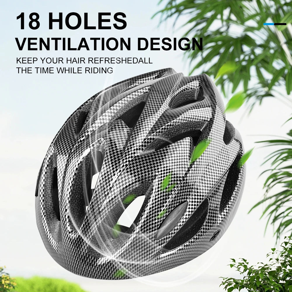 Casco de bicicleta para hombre y mujer, cascos de seguridad ajustables para ciclismo, ala extraíble transpirable para bicicleta de montaña y carretera, casco con capa amortiguadora EPS