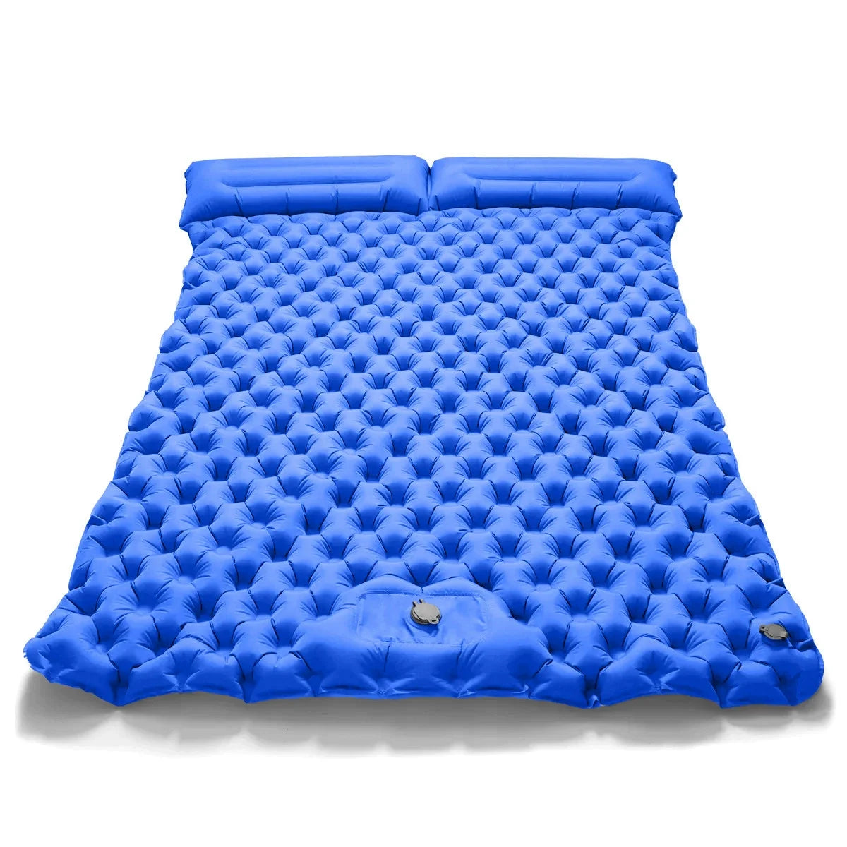 Colchón inflable doble para acampar al aire libre, colchoneta para dormir Extra ancha, cama plegable ultraligera, colchoneta para dormir, colchoneta de viaje para coche