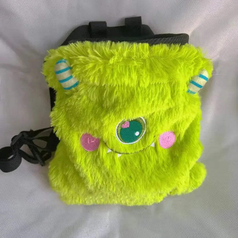 Bolsa de magnesia para escalada en roca, bonita bolsa de tiza para escalada, equipo para adultos, bolsa de polvo para deportes al aire libre, bolsa de escalada