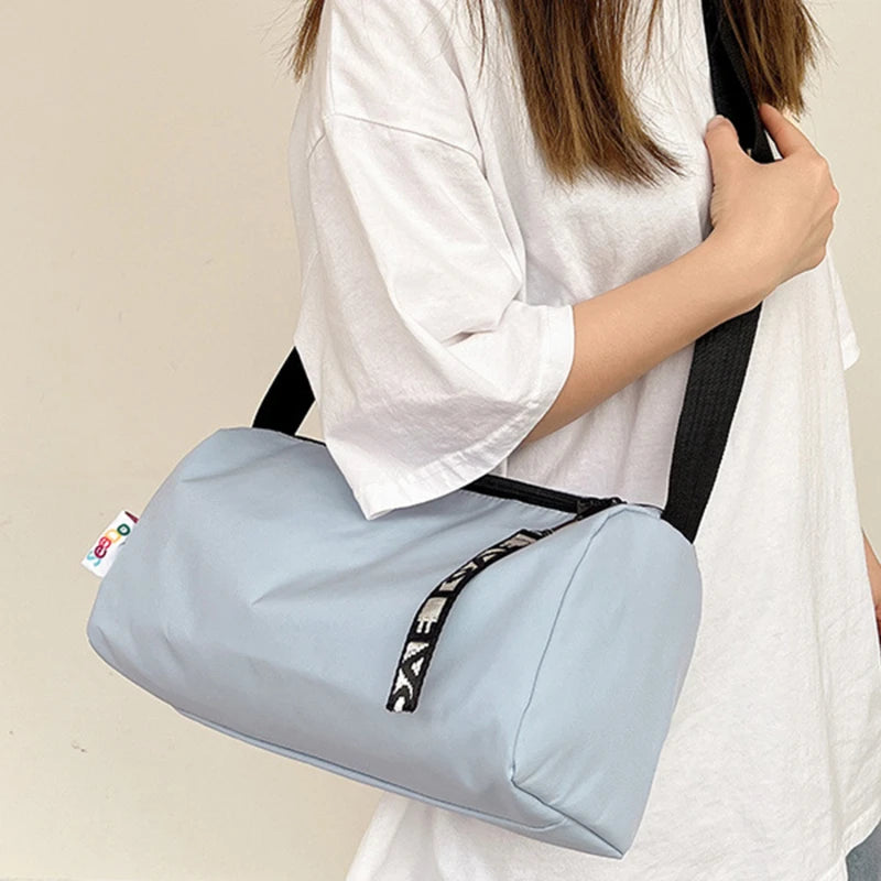 Bolsa de gimnasio para mujer, bolsa de entrenamiento físico impermeable, bolsa de lona de viaje al aire libre, bolsas de natación deportivas para hombre, mochila deportiva ultraligera para Yoga y gimnasio