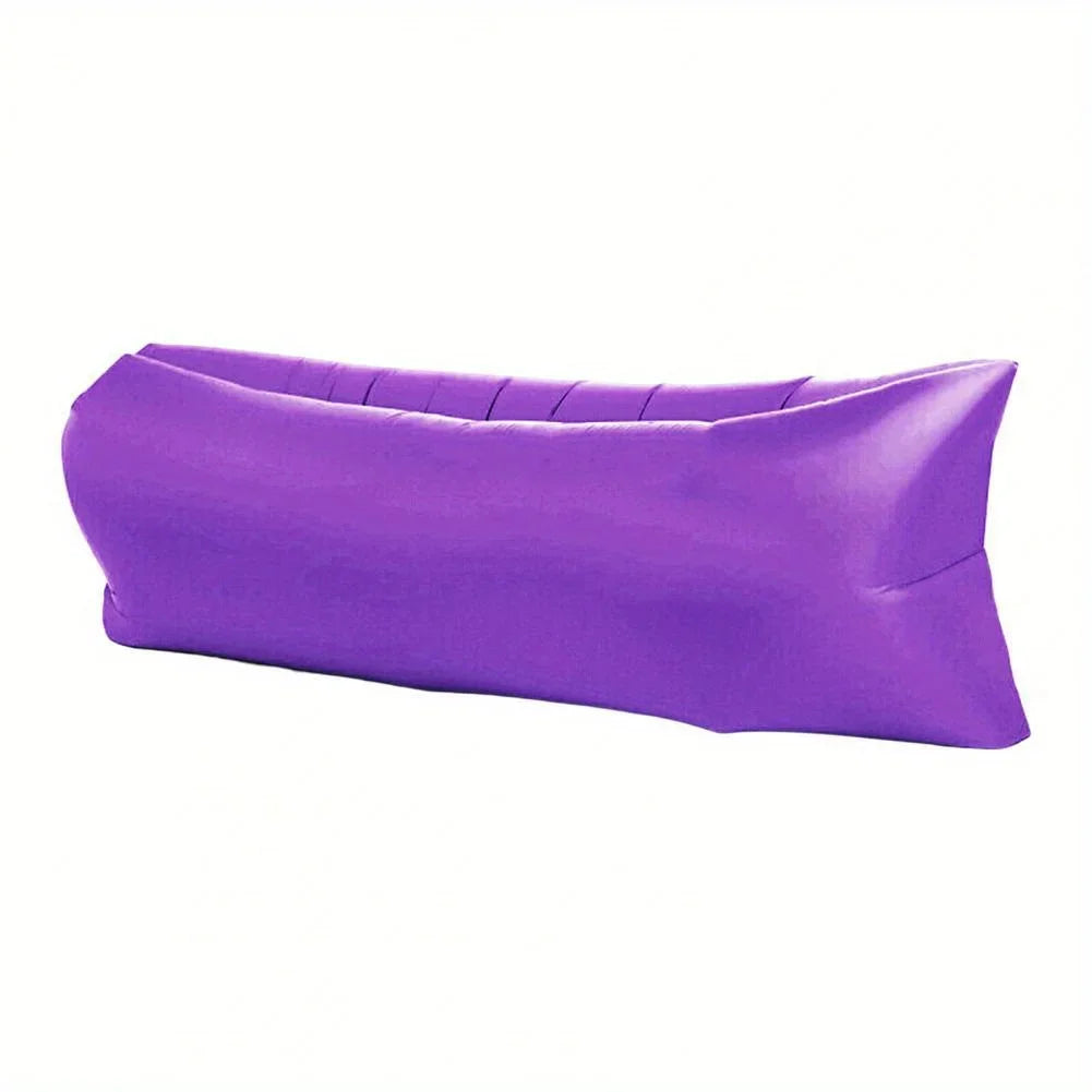 Bolsa de sofá inflable, colchón portátil para acampar, sillón reclinable para festival de música, colchoneta para exteriores, cojín de aire, tumbona de playa